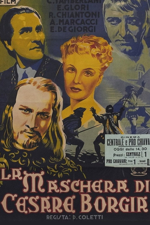 Movie poster for La maschera di Cesare Borgia (1941)