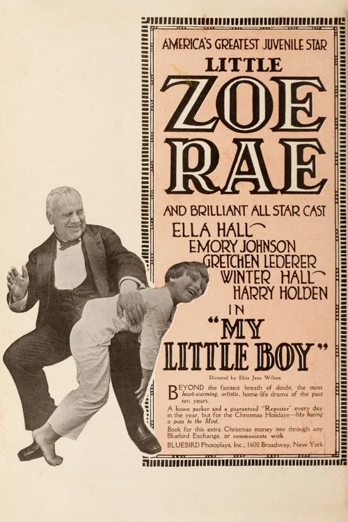 Movie poster for My Little Boy (1917)