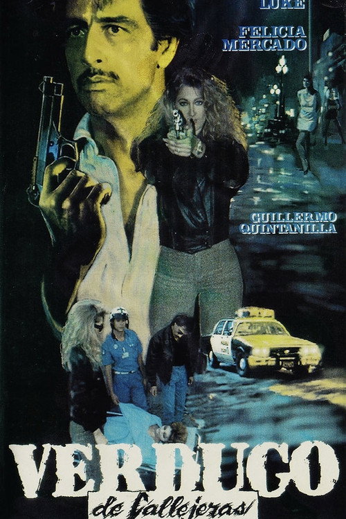 Movie poster for Verdugo de Callejeras (1992)