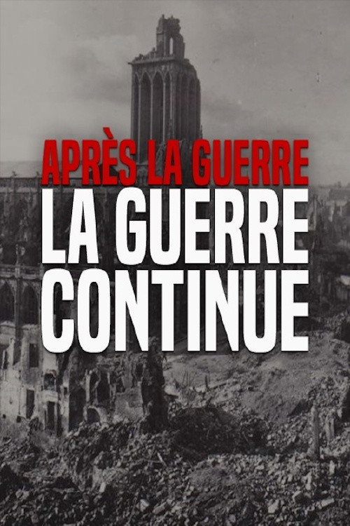 Movie poster for Après la guerre, la guerre continue 1945-1950 (2015)