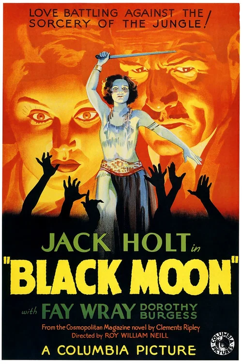 Movie poster for Black Moon (1934)