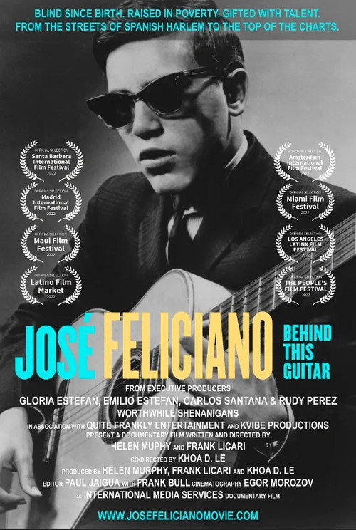 Movie poster for Jose Feliciano: Behind This Guitar (2022)