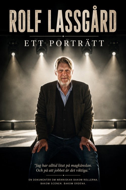Movie poster for Rolf Lassgård – Ett Porträtt (2014)