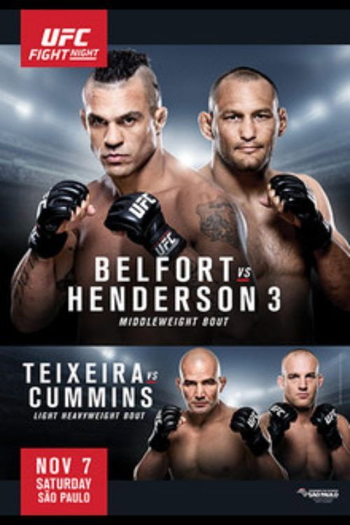 Movie poster for UFC Fight Night 77: Belfort vs. Henderson 3 (2015)