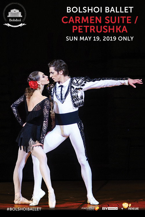 Movie poster for Bolshoi Ballet: Carmen Suite / Petrushka (2019)
