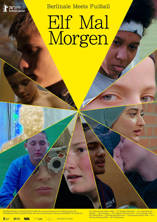 Movie poster for Eleven Tomorrows: Berlinale Meets Football (2024)