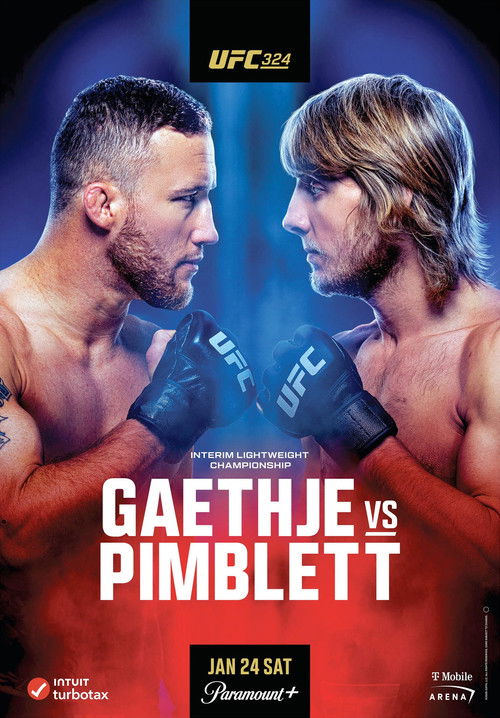 Movie poster for UFC 324: Gaethje vs. Pimblett (2026)