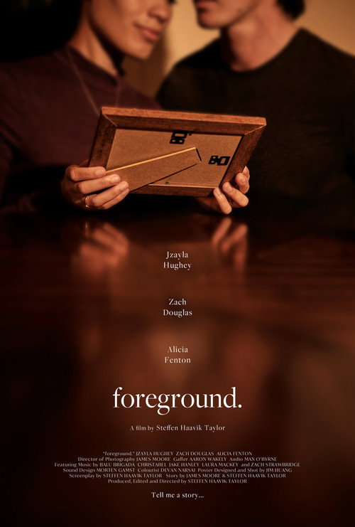 Movie poster for foreground. (2022)