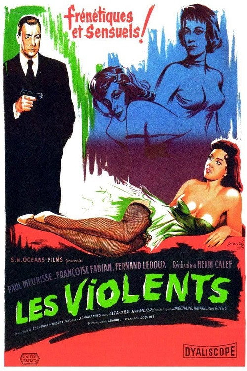 Movie poster for Les Violents (1958)
