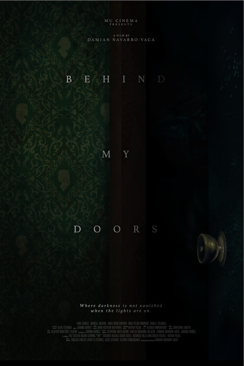 Movie poster for Behind my doors