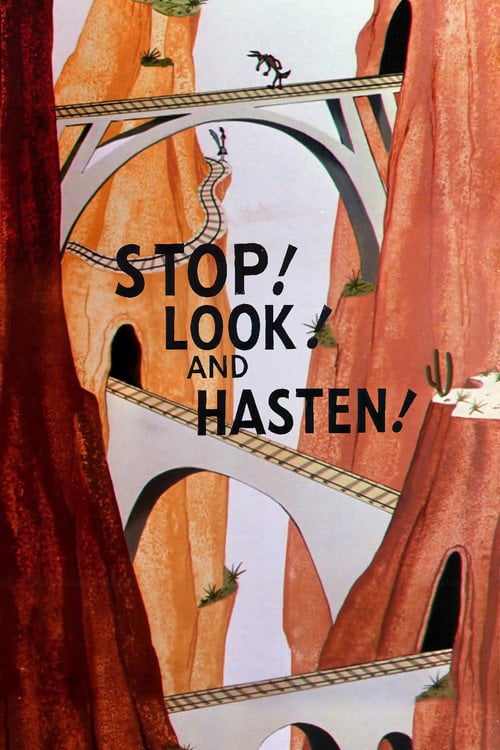 Movie poster for Stop! Look! and Hasten! (1954)