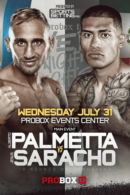 Movie poster for Alberto Palmetta vs. Jesus Saracho (2024)