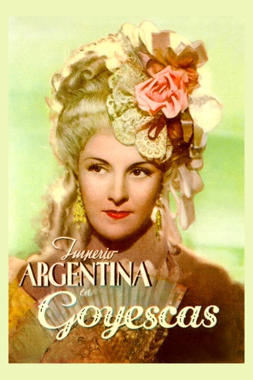 Movie poster for Goyescas (1942)