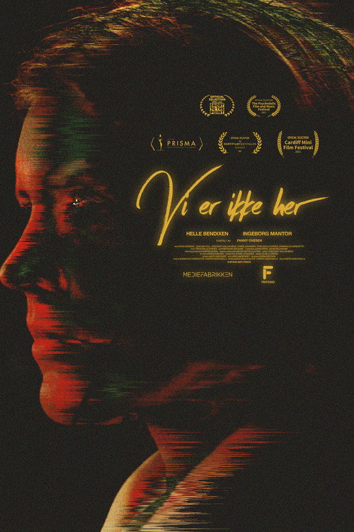 Movie poster for Vi er ikke her (2021)