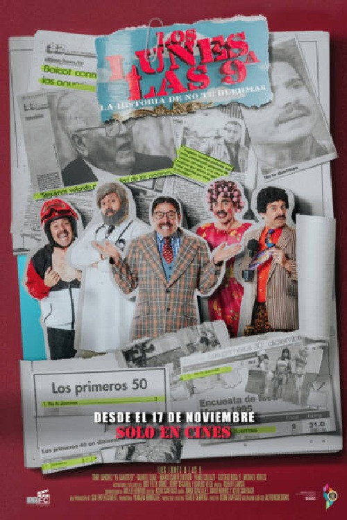 Movie poster for Los lunes a las 9 (2022)