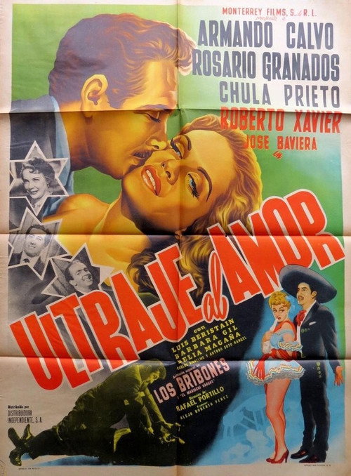 Movie poster for Ultraje al amor (1956)