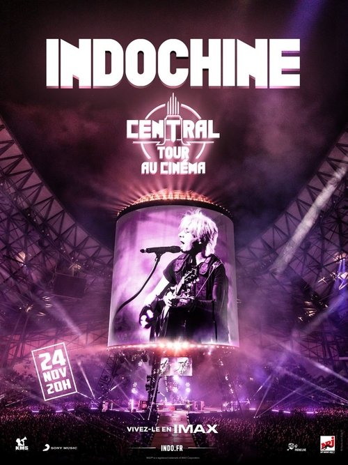 Movie poster for Indochine : Central Tour au cinéma (2022)