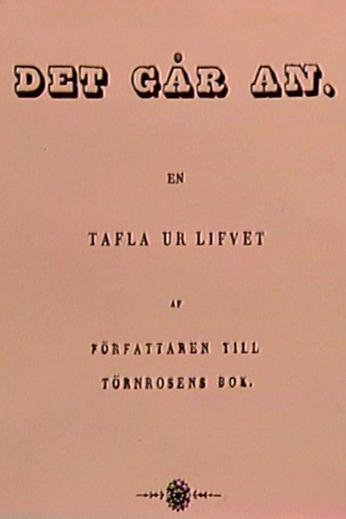 Movie poster for Det går an (1976)