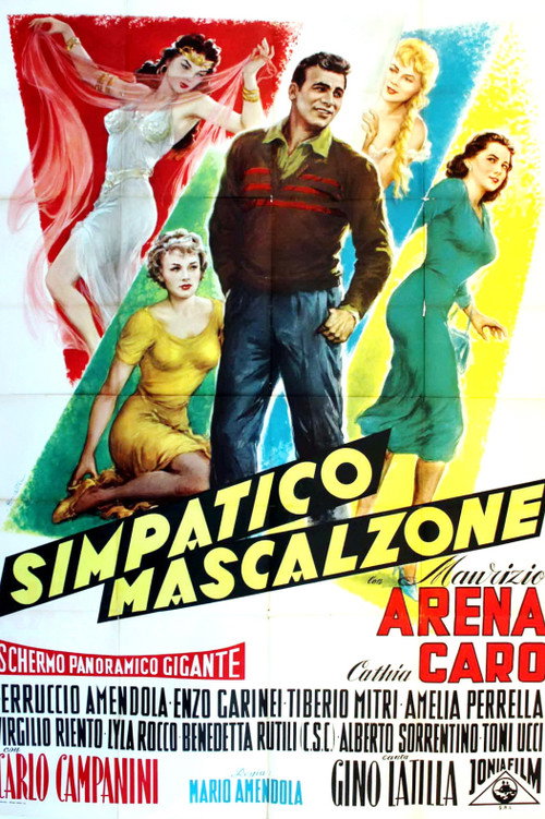 Movie poster for Simpatico mascalzone (1959)