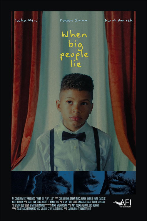 Movie poster for When Big People Lie (2024)