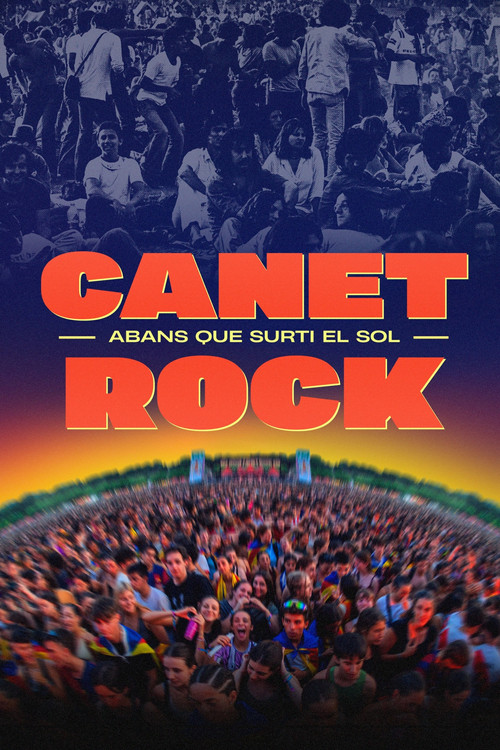 Movie poster for Canet Rock, abans que surti el sol (2025)