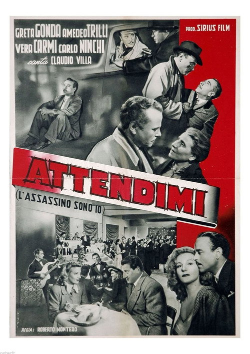 Movie poster for Attendimi - Sono io l'assassino (1949)