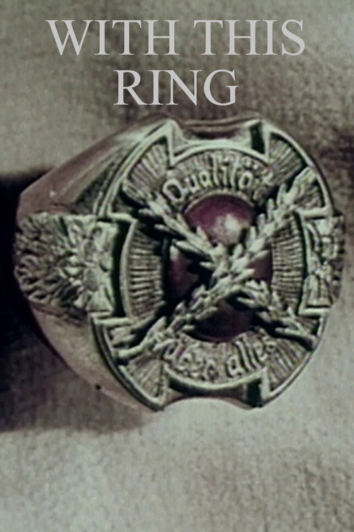 Movie poster for With This Ring (1954)