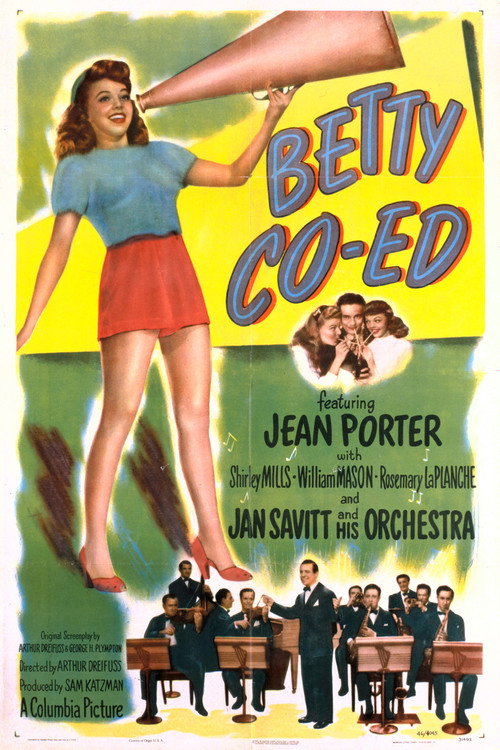 Movie poster for Betty Co-Ed (1946)