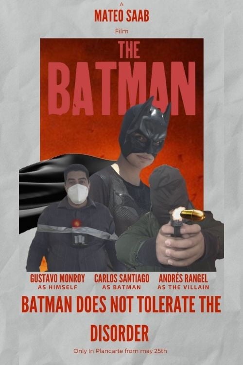 Movie poster for The Batman Plancarte (2022)
