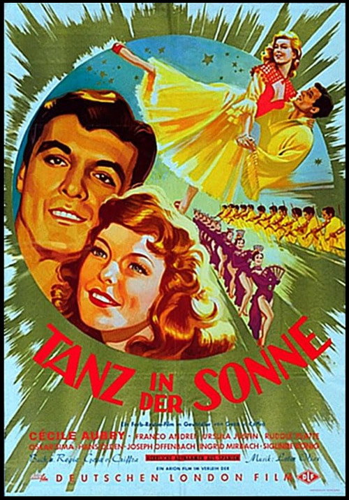 Movie poster for Tanz in der Sonne (1954)