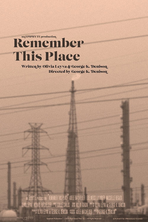 Movie poster for Remember This Place (2024)