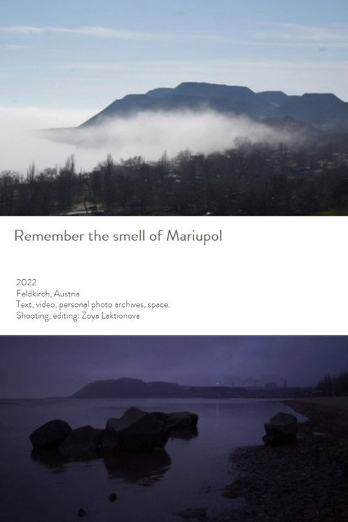 Movie poster for Remember the Smell of Mariupol (2022)