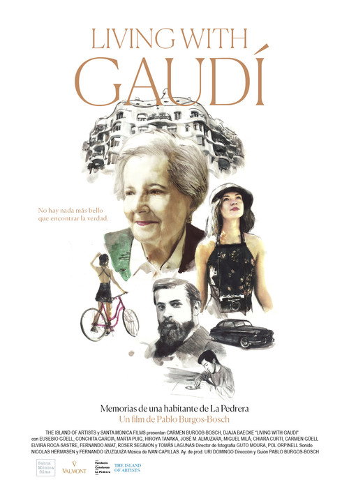 Movie poster for Living with Gaudí (2020)