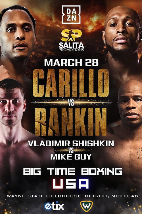 Movie poster for Juan Carrillo vs. Quinton Rankin (2024)