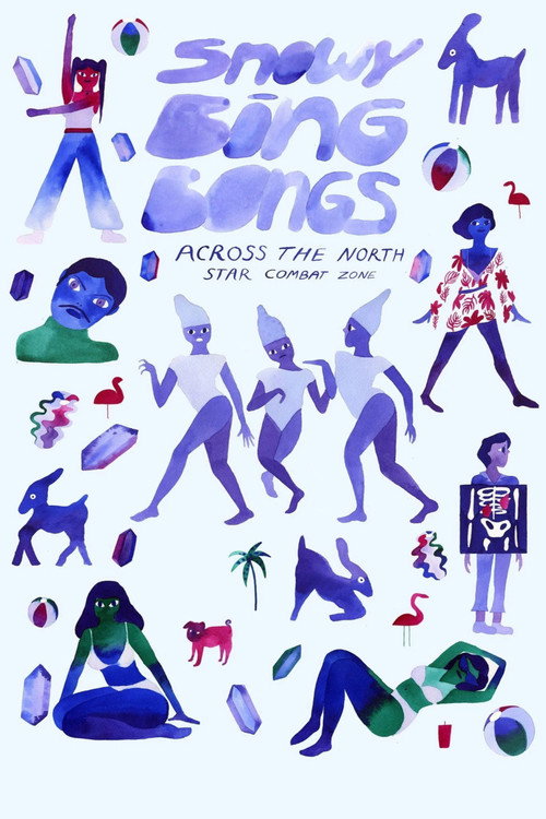 Movie poster for Snowy Bing Bongs Across the North Star Combat Zone (2017)