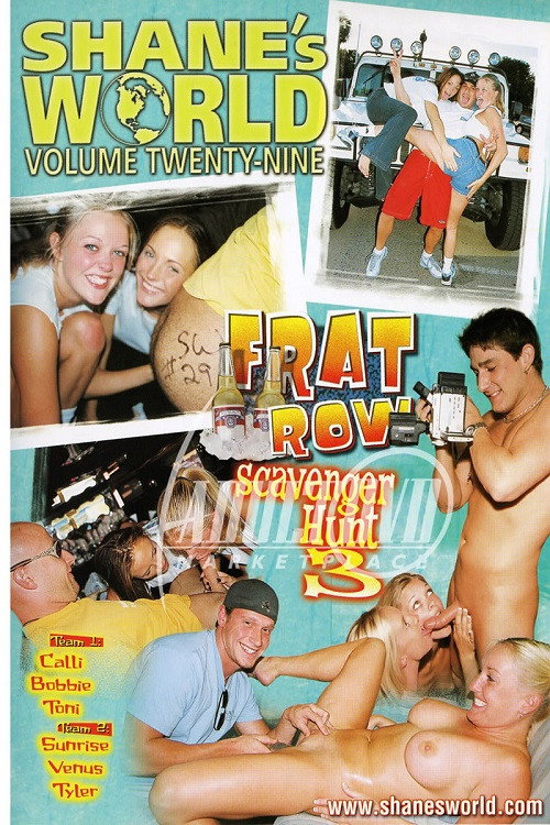 Movie poster for Shane's World 29: Frat Row Scavenger Hunt 3 (2002)