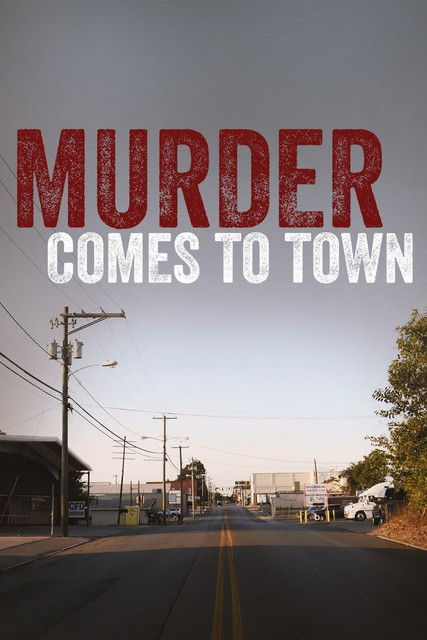 Murder Comes To Town poster