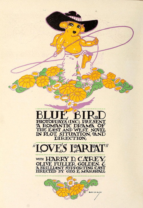 Movie poster for Love's Lariat (1916)