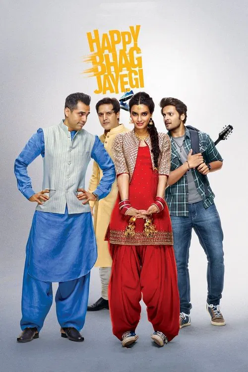 Movie poster for Happy Bhag Jayegi (2016)