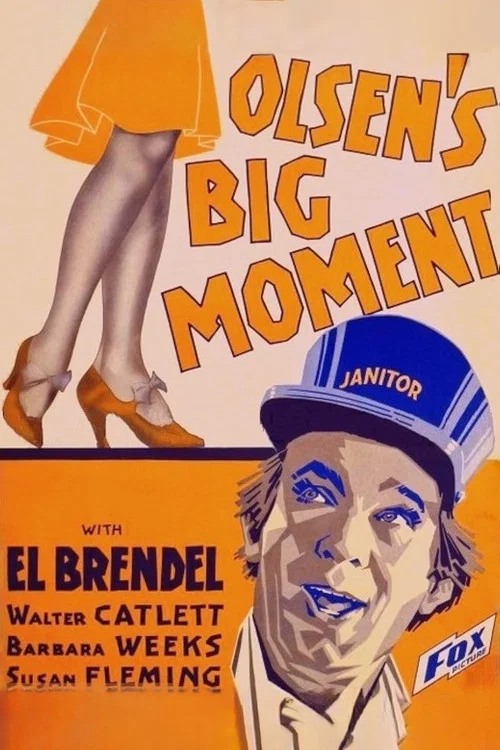 Movie poster for Olsen’s Big Moment (1933)