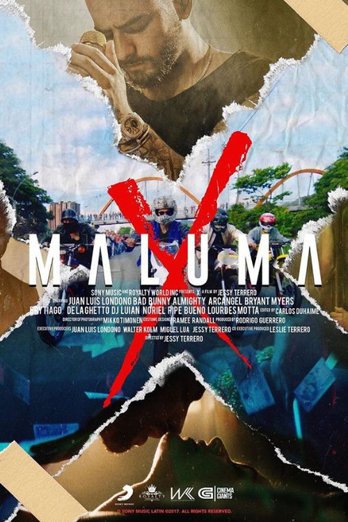 Movie poster for Maluma: X (The Film) (2017)