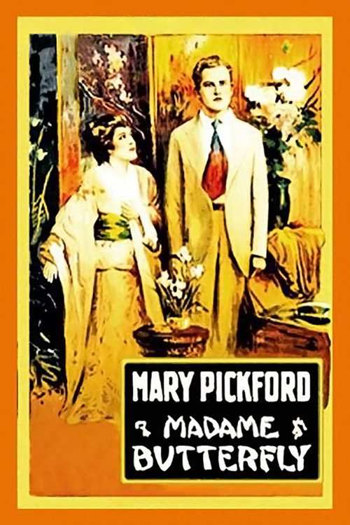 Movie poster for Madame Butterfly (1915)