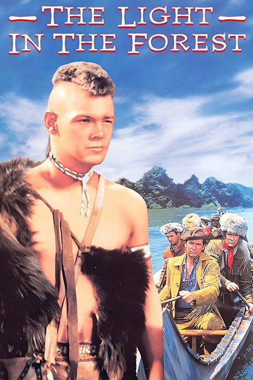 Movie poster for The Light in the Forest (1958)