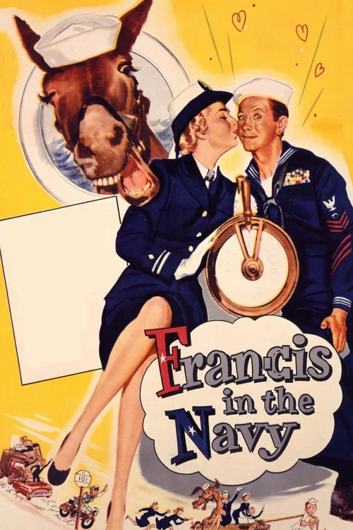 Movie poster for Francis in the Navy (1955)