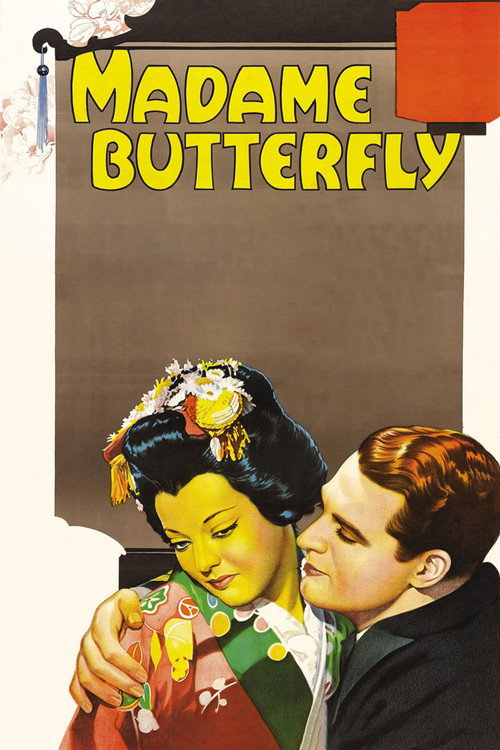 Movie poster for Madame Butterfly (1932)