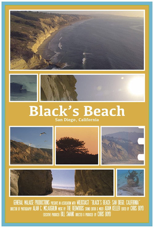 Movie poster for Black's Beach: San Diego CA (2018)
