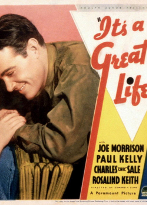 Movie poster for It's a Great Life (1935)