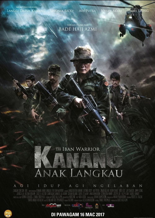 Movie poster for Kanang Anak Langkau: The Iban Warrior (2017)