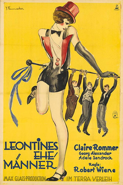 Movie poster for Leontines Ehemänner (1928)