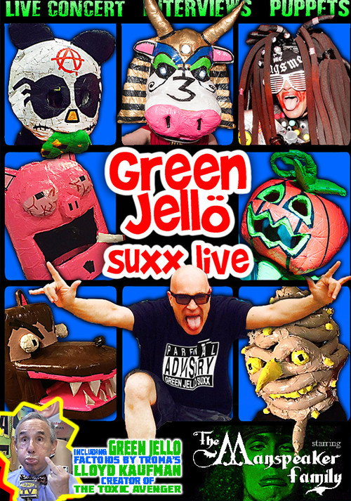 Movie poster for Green Jello Suxx Live (2016)
